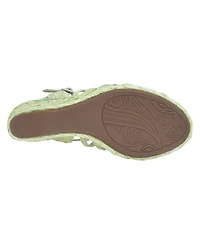 Impo Women's Omalia Raffia Platform Wedge Sandals