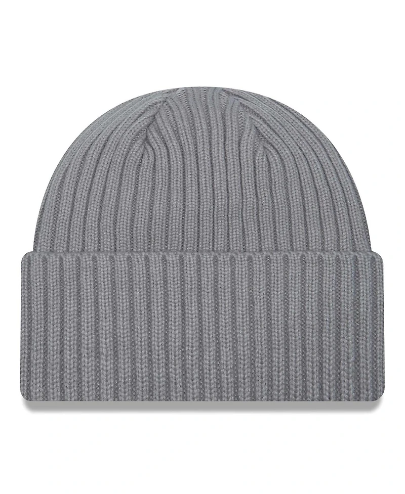 Men's New Era Gray Green Bay Packers Color Pack Multi Cuffed Knit Hat