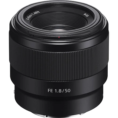 Sony Sony - Fe 50mm F1.8 Standard Lens (SEL50F18F/2), Black