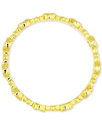 6-Pc. Set Cubic Zirconia Stack Rings 14k Gold-Plated Sterling Silver