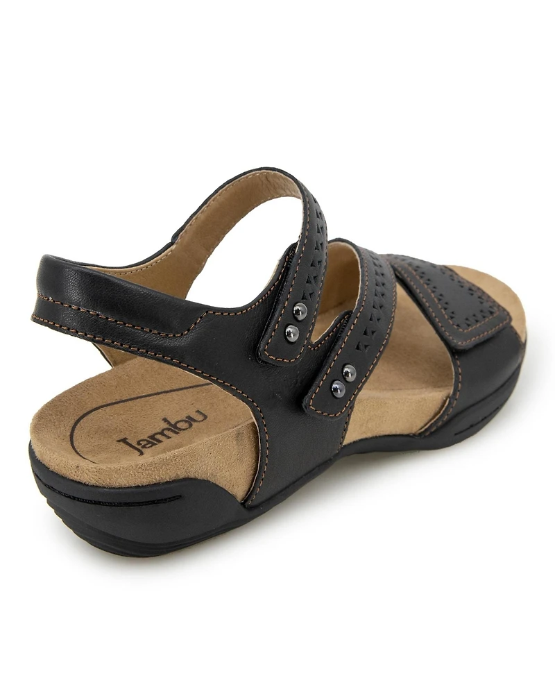 Jambu Women's Makayla Flat Heel Sandals