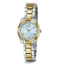 Guess Women's Analog Two-Tone Stainless Steel Watch 30mm