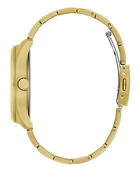 Guess Men's Analog Gold-Tone Stainless Steel Watch 42mm