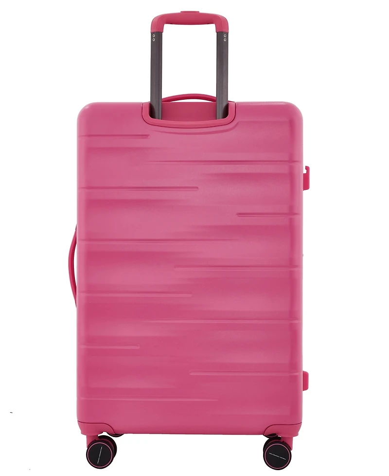 French Connection 4Pc Expandable Rolling Hardside Luggage Set