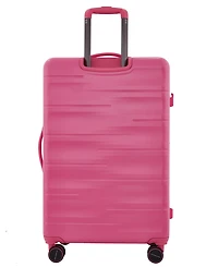 French Connection 4Pc Expandable Rolling Hardside Luggage Set