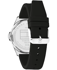 Tommy Hilfiger Men's Quartz Black Silicone Watch 42mm