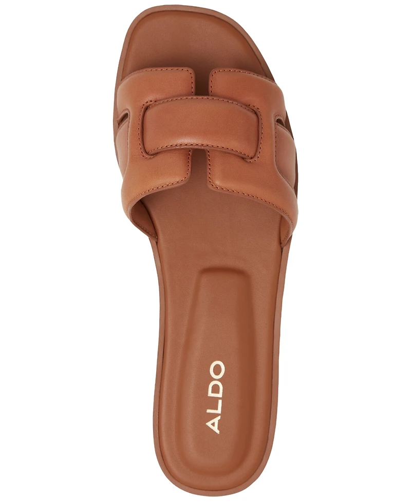 Aldo Women's Elenaa Studded Flat Slide Sandals