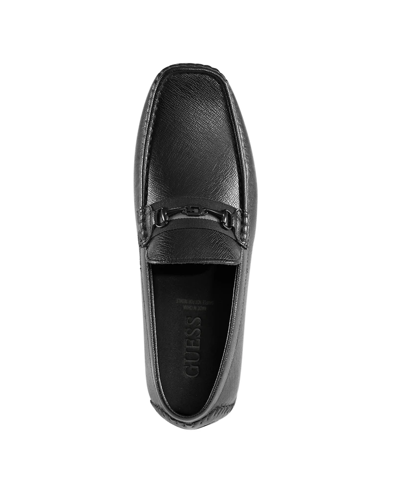 Guess Men's Aarav Moc Toe Slip On Driving Loafers