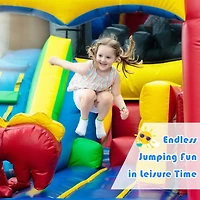 Inolait Inflatable Bounce House Castle Jumper Without Blower