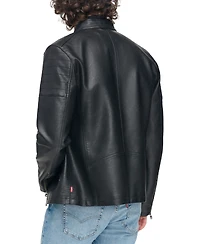 Levi's Men's Faux Leather Racer Jacket