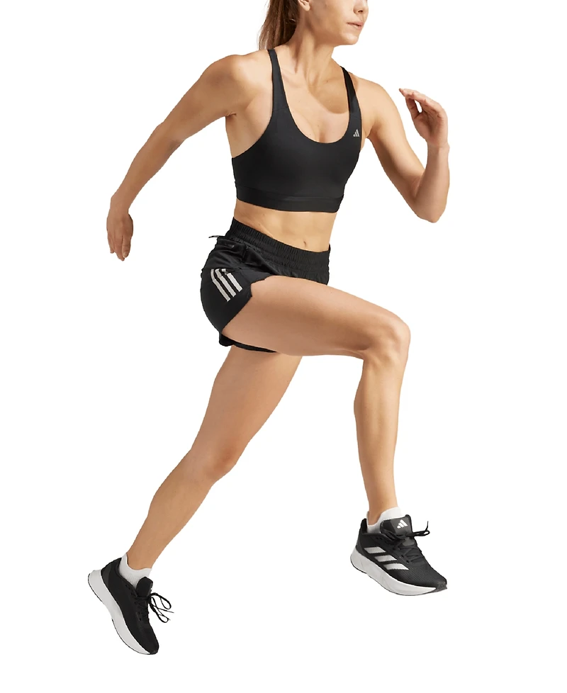 adidas Women's Own the Run Moisture-Wicking Shorts