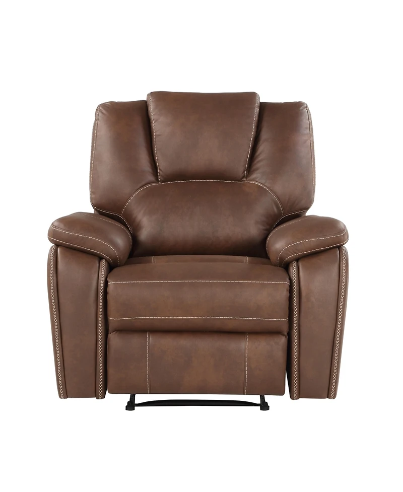 Katrine 39" Manual Recliner - Brown