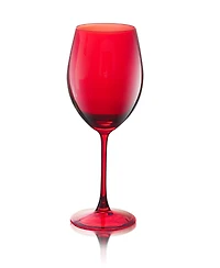 Qualia Glass Carnival All Purpose 20 oz Wine Glasses, Set of 4