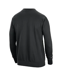 Men's Nike Black Golden State Warriors 2023/24 Authentic Standard Issue Travel Performance Pullover Sweatshirt