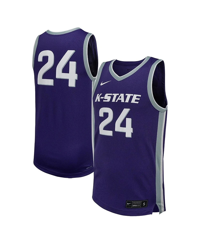 Nike Men's # Kansas State Wildcats Replica Basketball Jersey