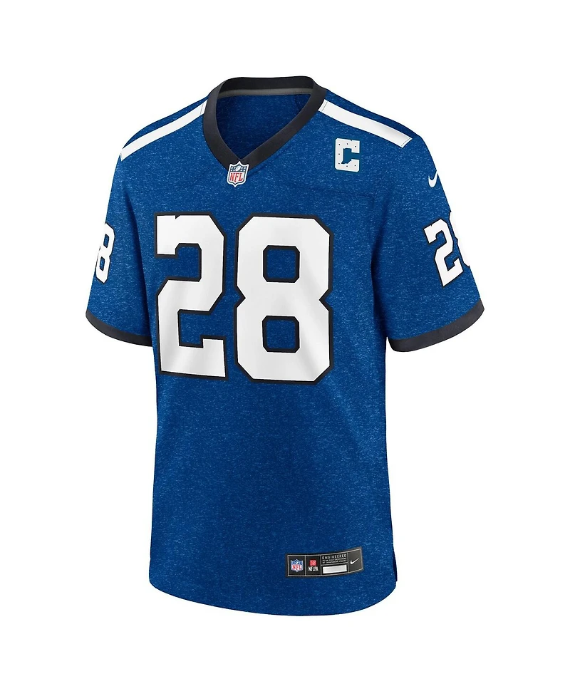 Men's Nike Jonathan Taylor Royal Indianapolis Colts Indiana Nights Alternate Game Jersey
