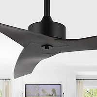 Jonathan Y Aldrin Modern Minimalist Iron/Plastic Razor Ceiling Fan