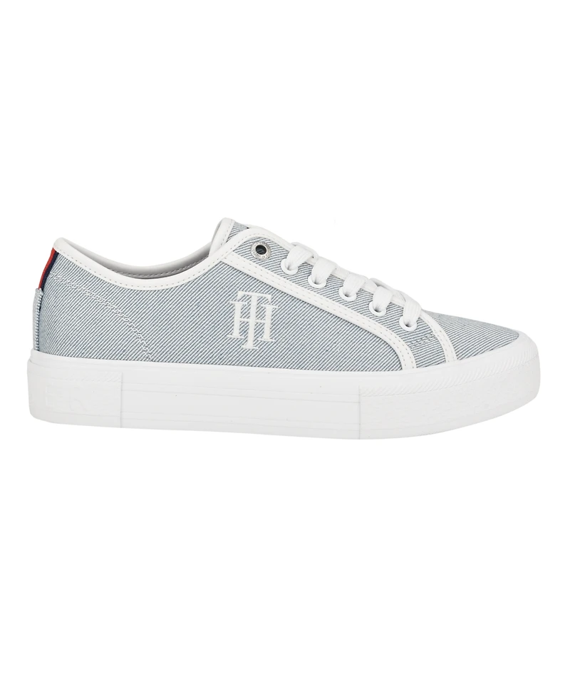 Tommy Hilfiger Women's Alezya Casual Lace-Up Sneakers