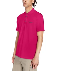 A|X Armani Exchange Men's Short-Sleeve Milano New York Logo Polo Shirt