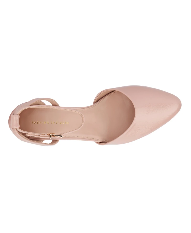 Fashion To Figure Women's Haisley Heel Pump - Wide Width