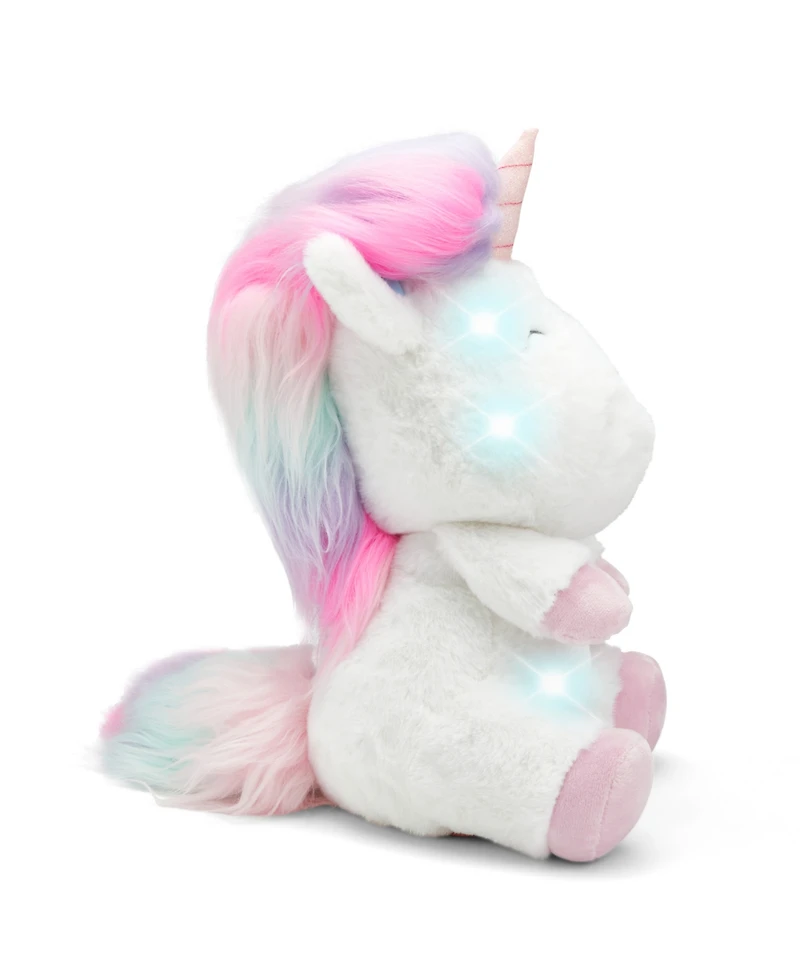 Geoffrey's Toy Box 12" Unicorn Plush with Led Lights and Sound, Created for Macy's