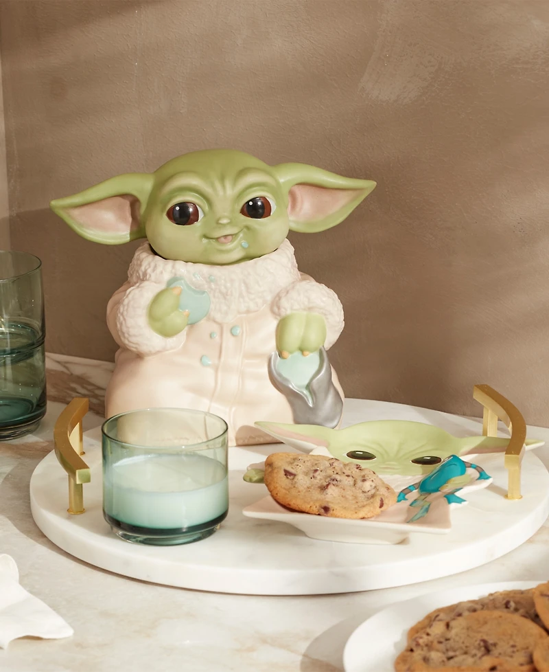 Lenox Grogu Figural Cookie Jar
