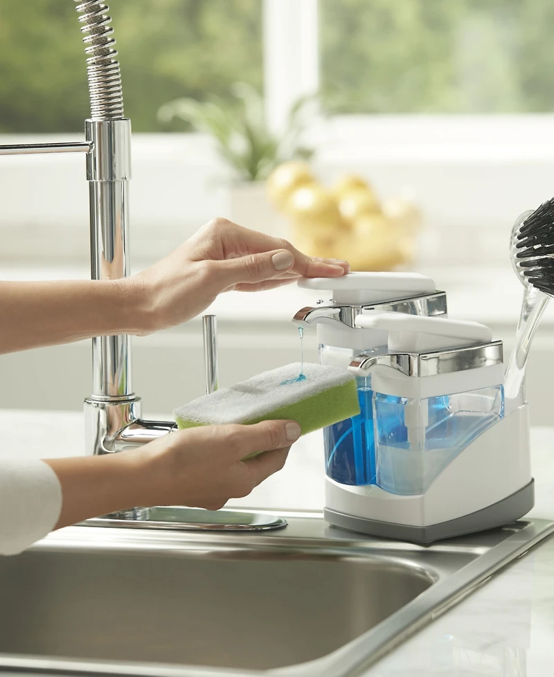 Casabella Sink Sider Duo with Sponge