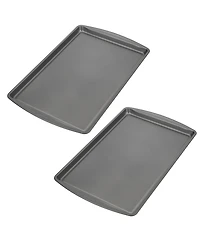 Good Cook Set of 2 Large 17" x 11" Nonstick Steel Multipurpose Cookie Sheets