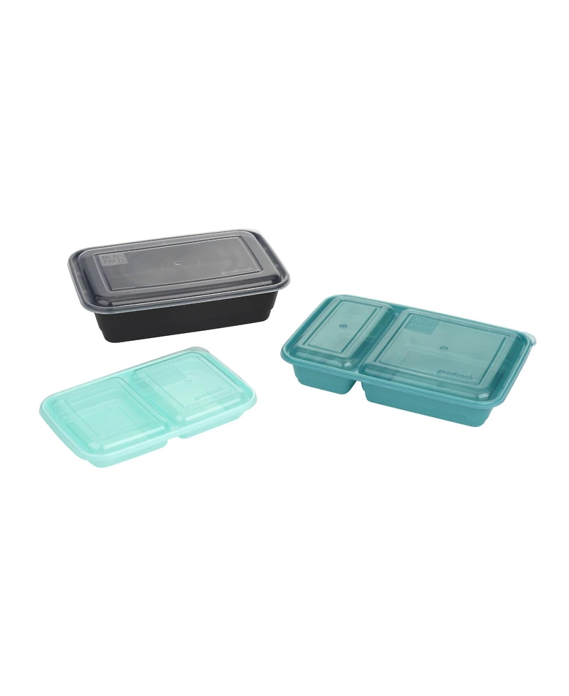 Good Cook Meal Prep 60-Piece Container Set, Biphenyl A Free