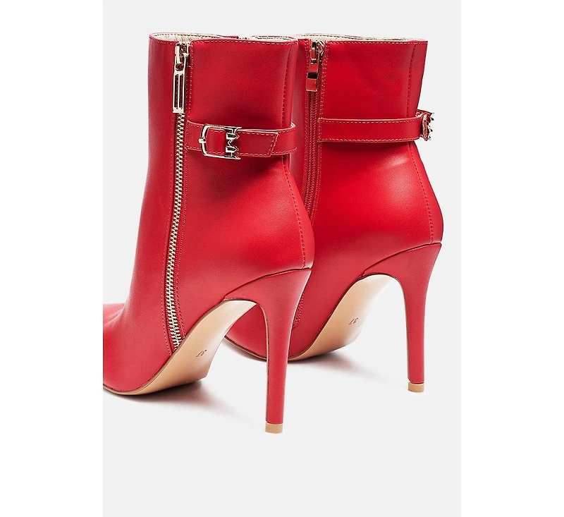 mlient high heel stilettos ankle boots
