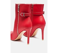 mlient high heel stilettos ankle boots