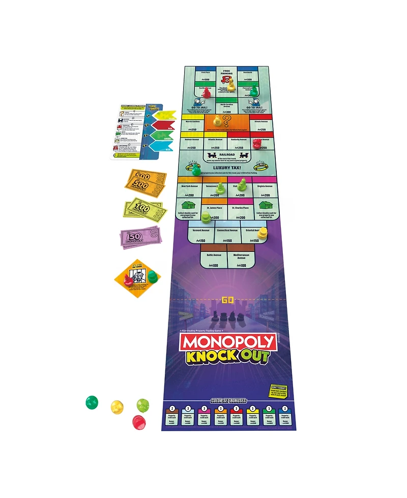Monopoly Knockout Board Game