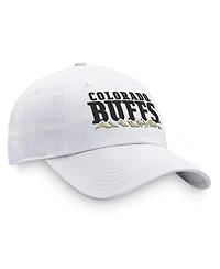 Men's Top of the World White Colorado Buffaloes Adjustable Hat