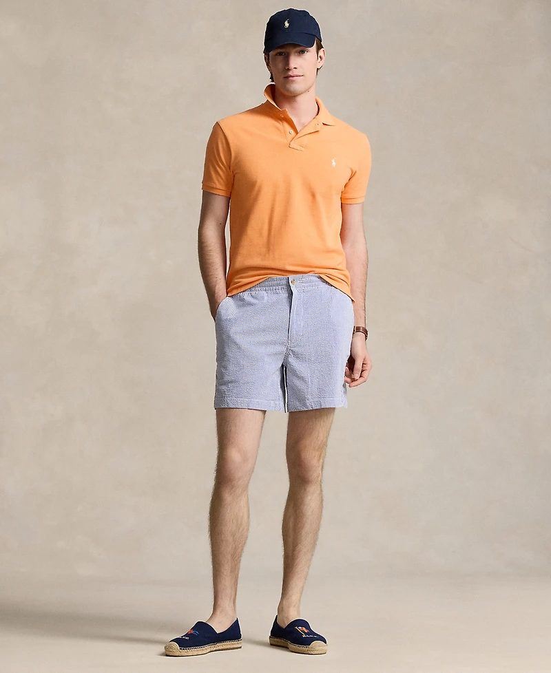 Polo Ralph Lauren Men's 6-Inch Prepster Seersucker Shorts