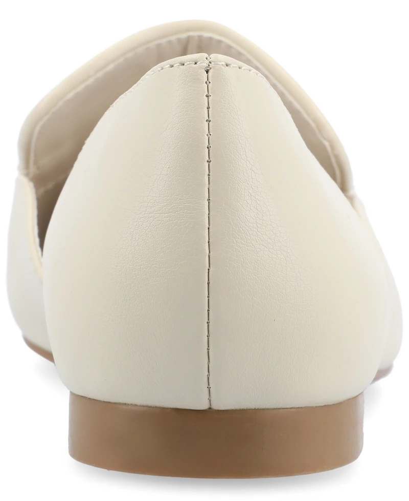 Journee Collection Women's Kennza Cut Out Slip On Loafers