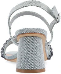 Journee Collection Women's Lornnah Beaded Strap Heeled Sandals