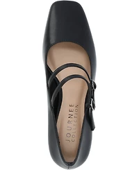 Journee Collection Women's Nally Double Strap Mary Jane Pumps