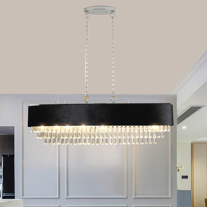 Streamdale Modern Crystal Chandelier for Living Room Decor