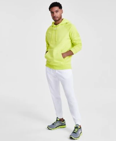 Under Armour Mens Rival Logo Embroidered Fleece Hoodie Tapered Fit Fleece Joggers