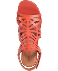 Baretraps Women's Velvet Block Heel Sandals