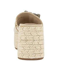 Sugar Women's Remote Embellished Buckle Espadrille Sandals