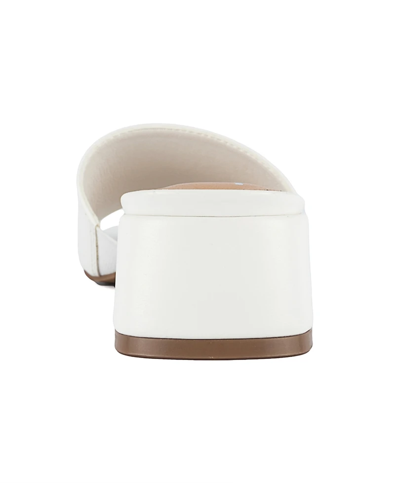 Sugar Women's Uniform 3 Slip-On Block Heel Sandals