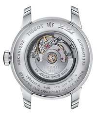 Tissot Women's Swiss Automatic Le Locle Diamond Accent Stainless Steel Bracelet Watch 29mm