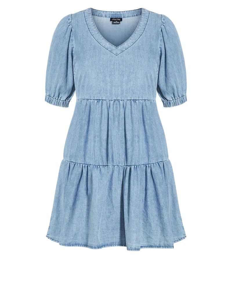 City Chic Plus Coastal Dress