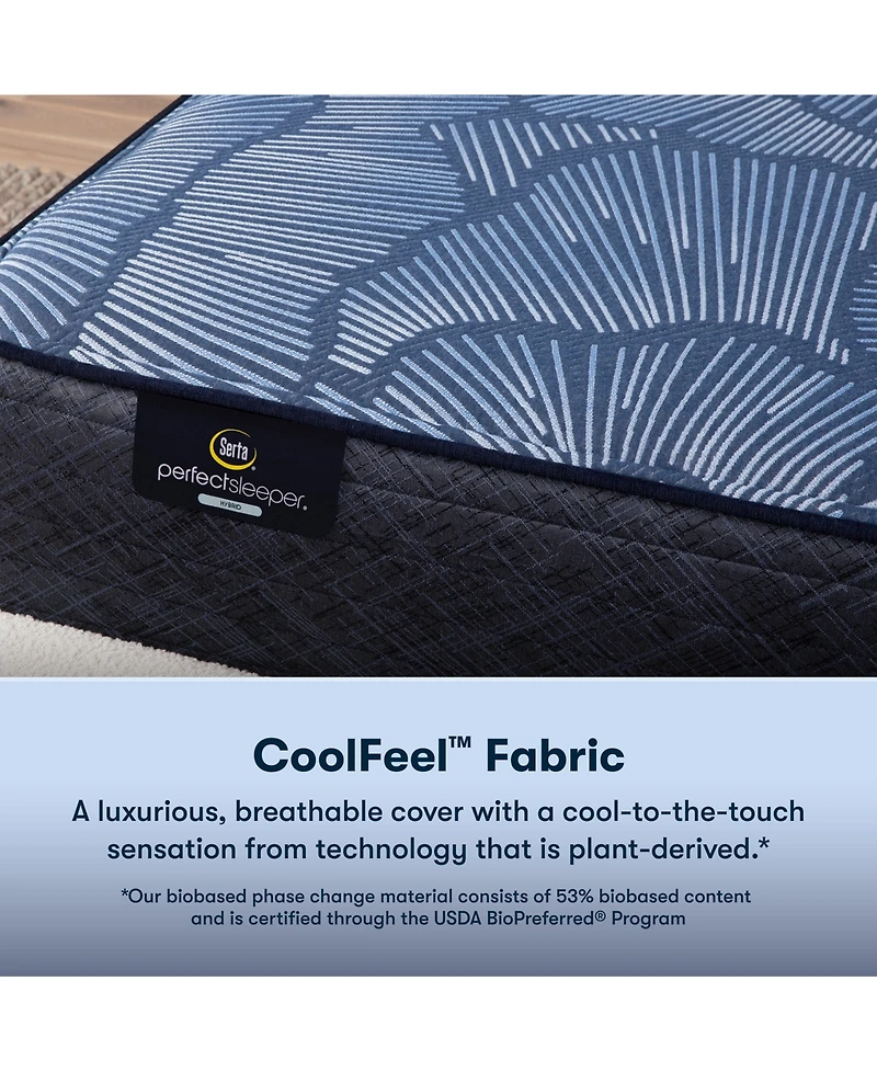 Serta Perfect Sleeper Euphoric Nights 14" Plush Hybrid Mattress