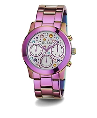Guess Women's Analog Iridescent Stainless Steel Watch 38mm