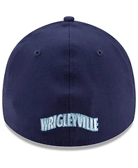 Men's New Era Navy, Light Blue Chicago Cubs 2021 City Connect 39THIRTY Flex Hat