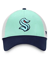 Men's Fanatics Blue Seattle Kraken Special Edition 2.0 Trucker Adjustable Hat