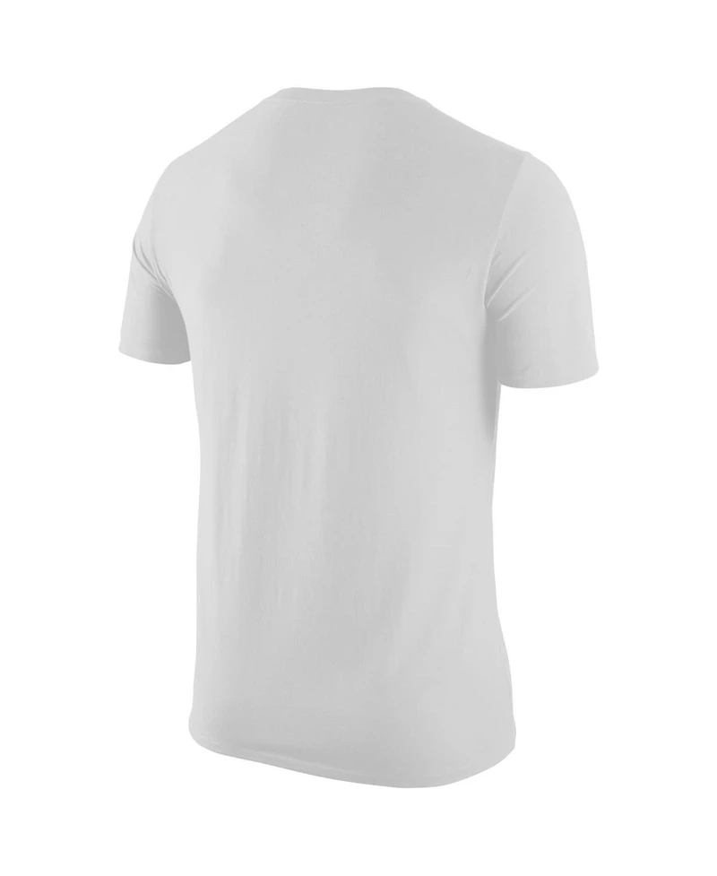 Nike White UConn Huskies 2023 Ncaa Men's Basketball National Champions Pebble T-shirt
