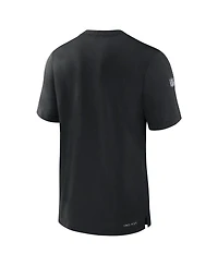 Men's Nike Black Las Vegas Raiders 2023 Sideline Performance T-shirt